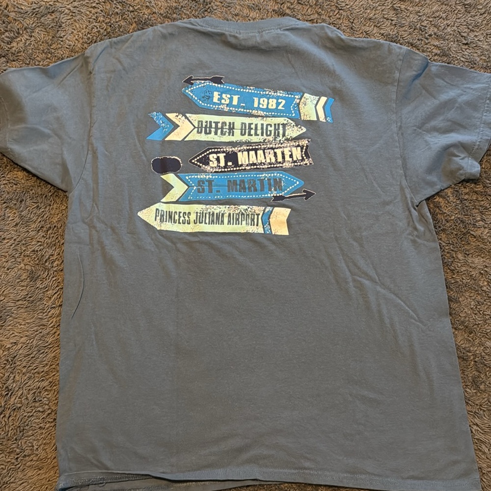 St Maarten Tee Shirt - Large